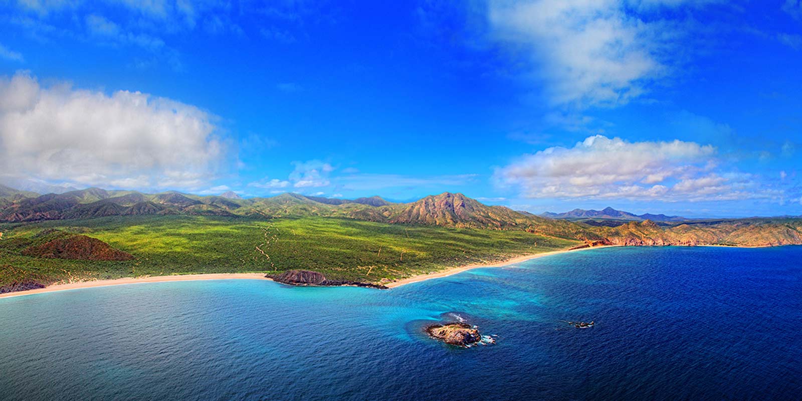 Azul de Cortez aerial