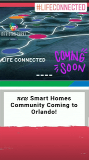 Example of an Instagram Story Ad for Real Estate Project in Florida