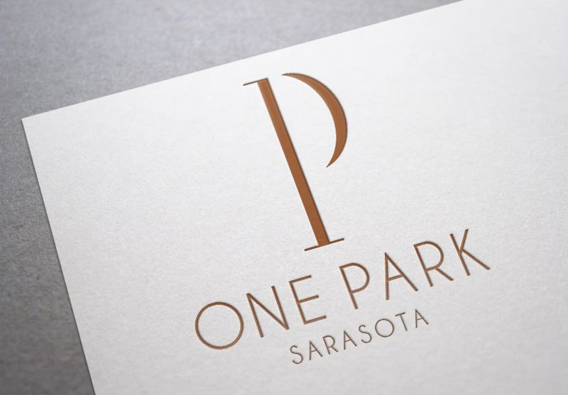 One Park Sarasota Branding Design