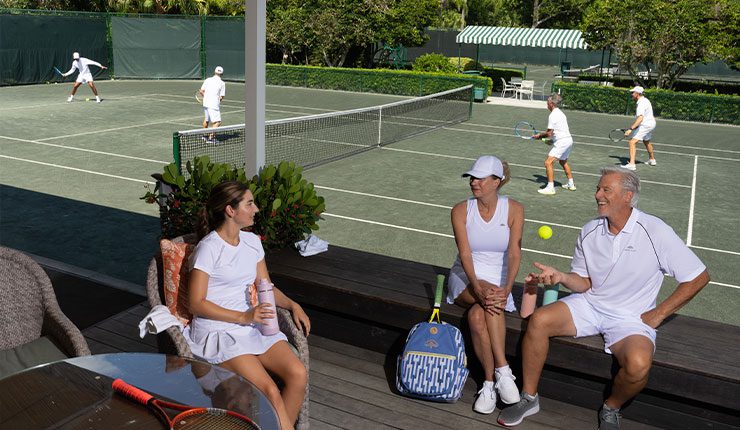 Tennis at Orchid Island - a luxury real estate community in Vero Beach Florida
