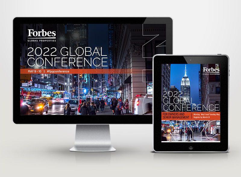 Forbes Global Properties Digital Design