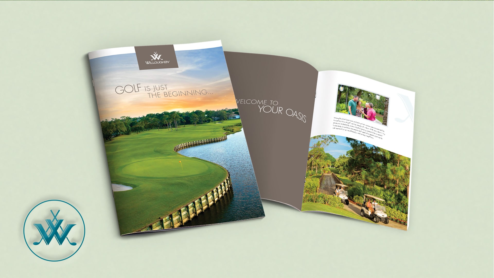 Willoughby Golf Club Print Design