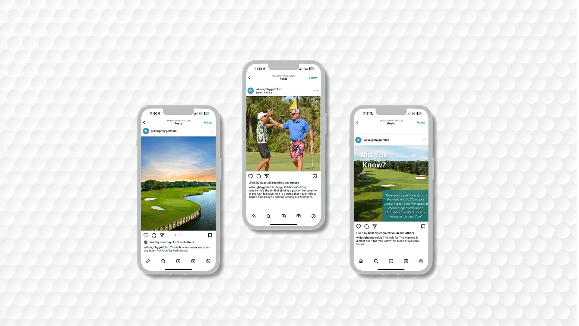 Willoughby Golf Club Digital Design