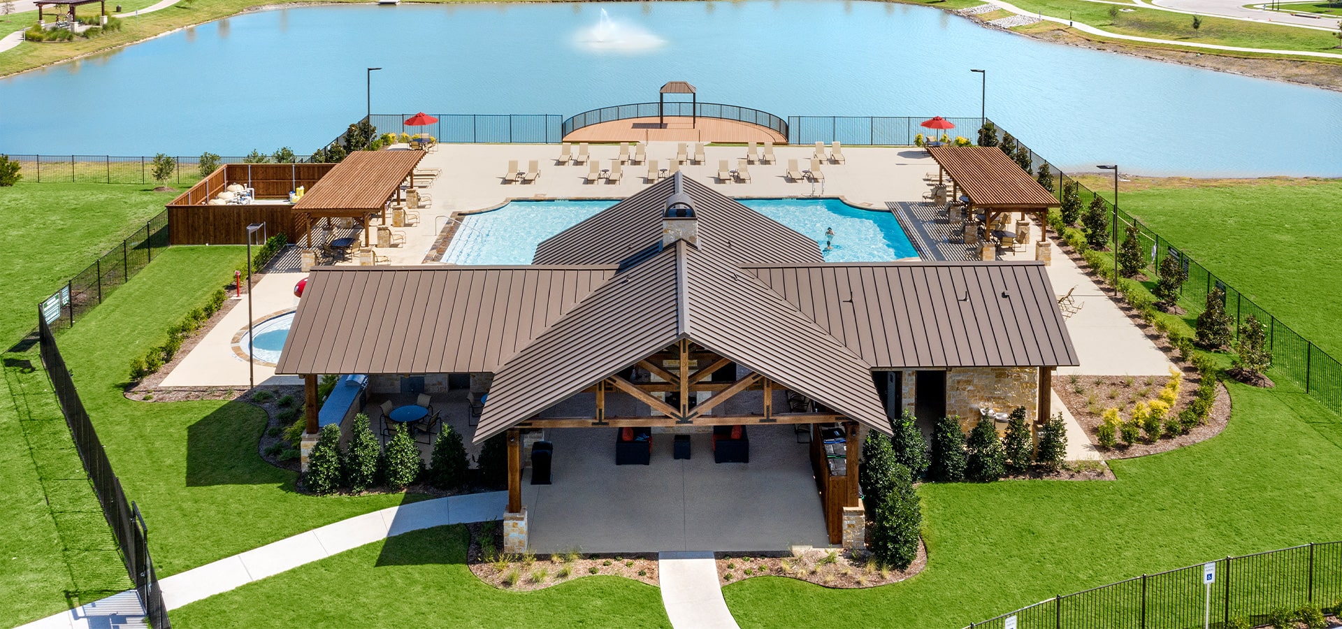 Woodcreek Amenity Center Aerial