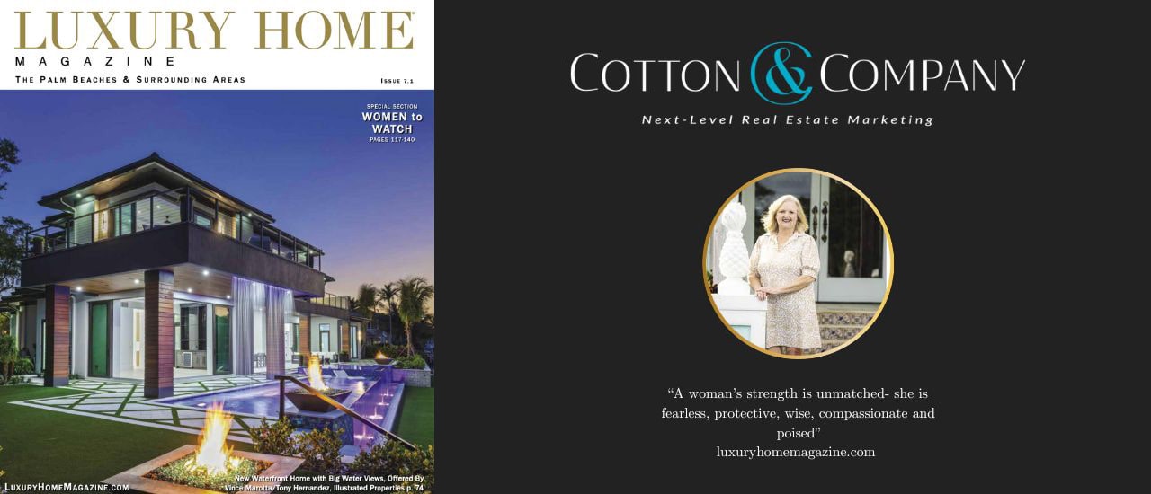 Laurie Andrews Featured in Latest Luxury Homes Magazine   Women to Watch