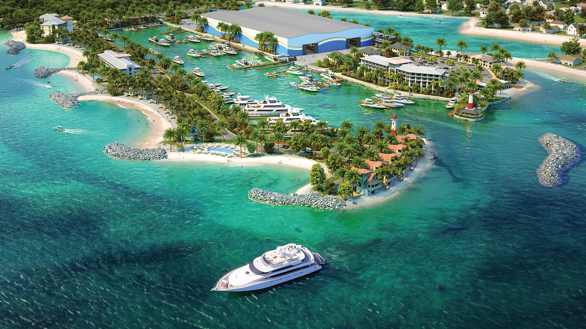 Blue Water Cay Digital Design