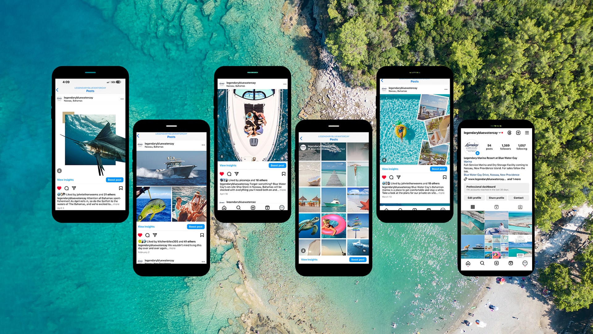 Blue Water Cay Digital Design