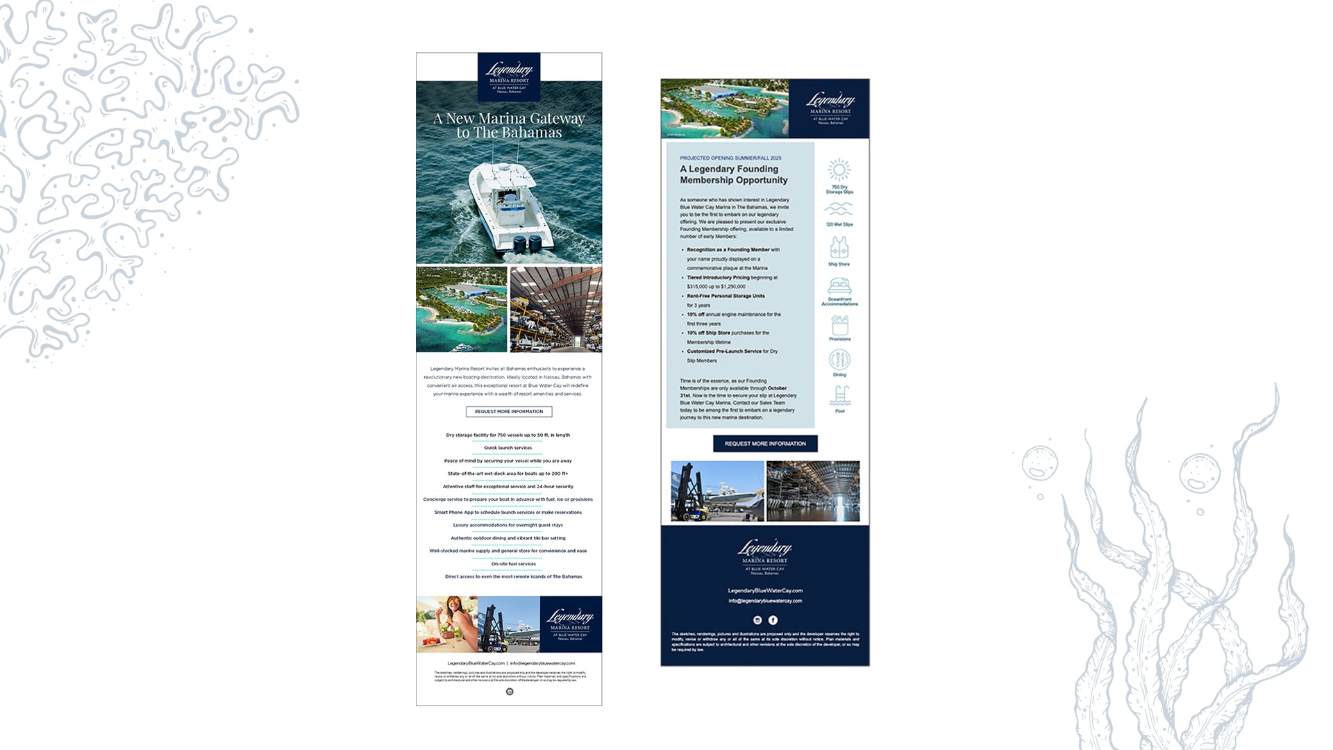 Blue Water Cay Digital Design