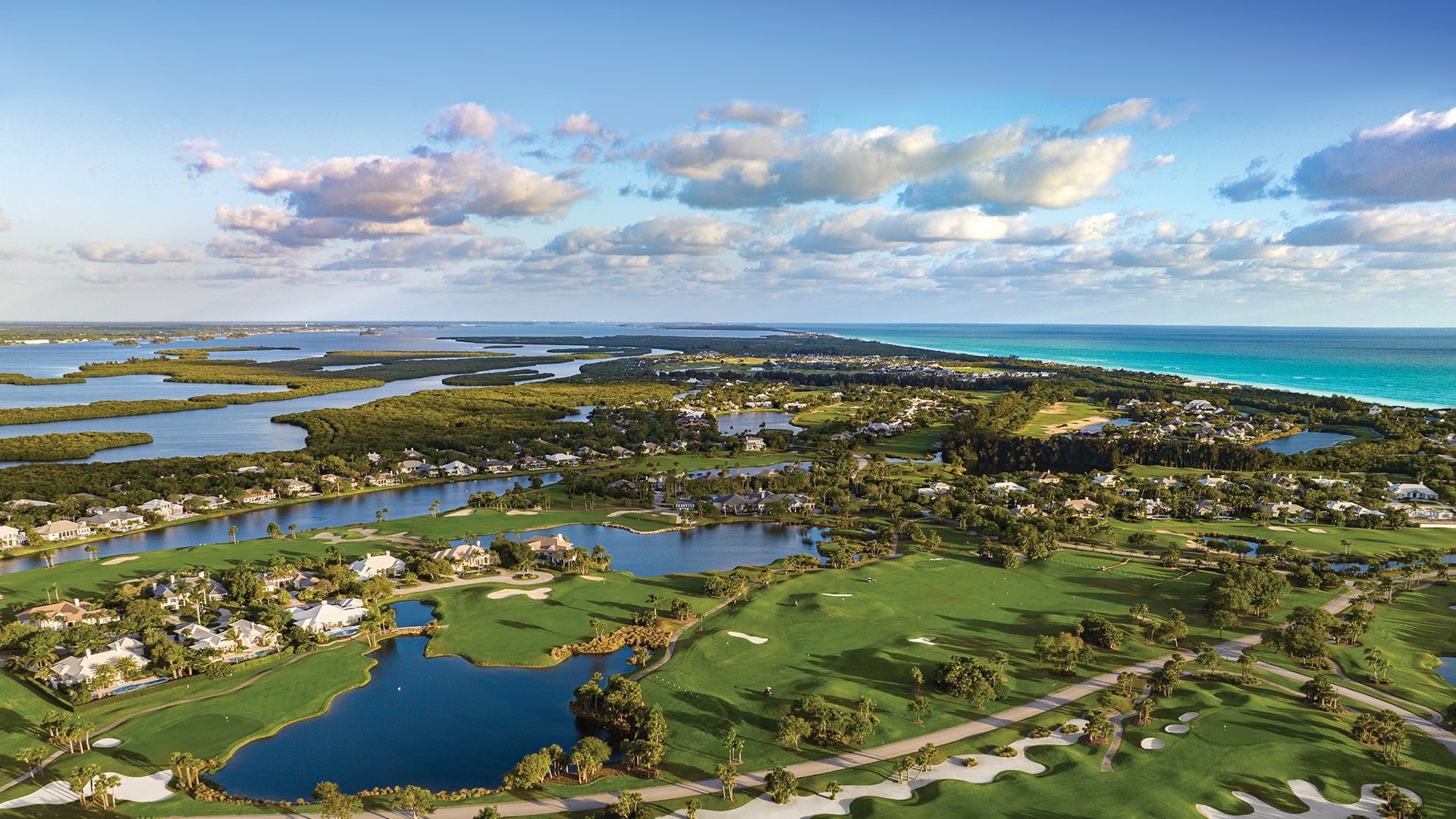 Orchid Island community aerial