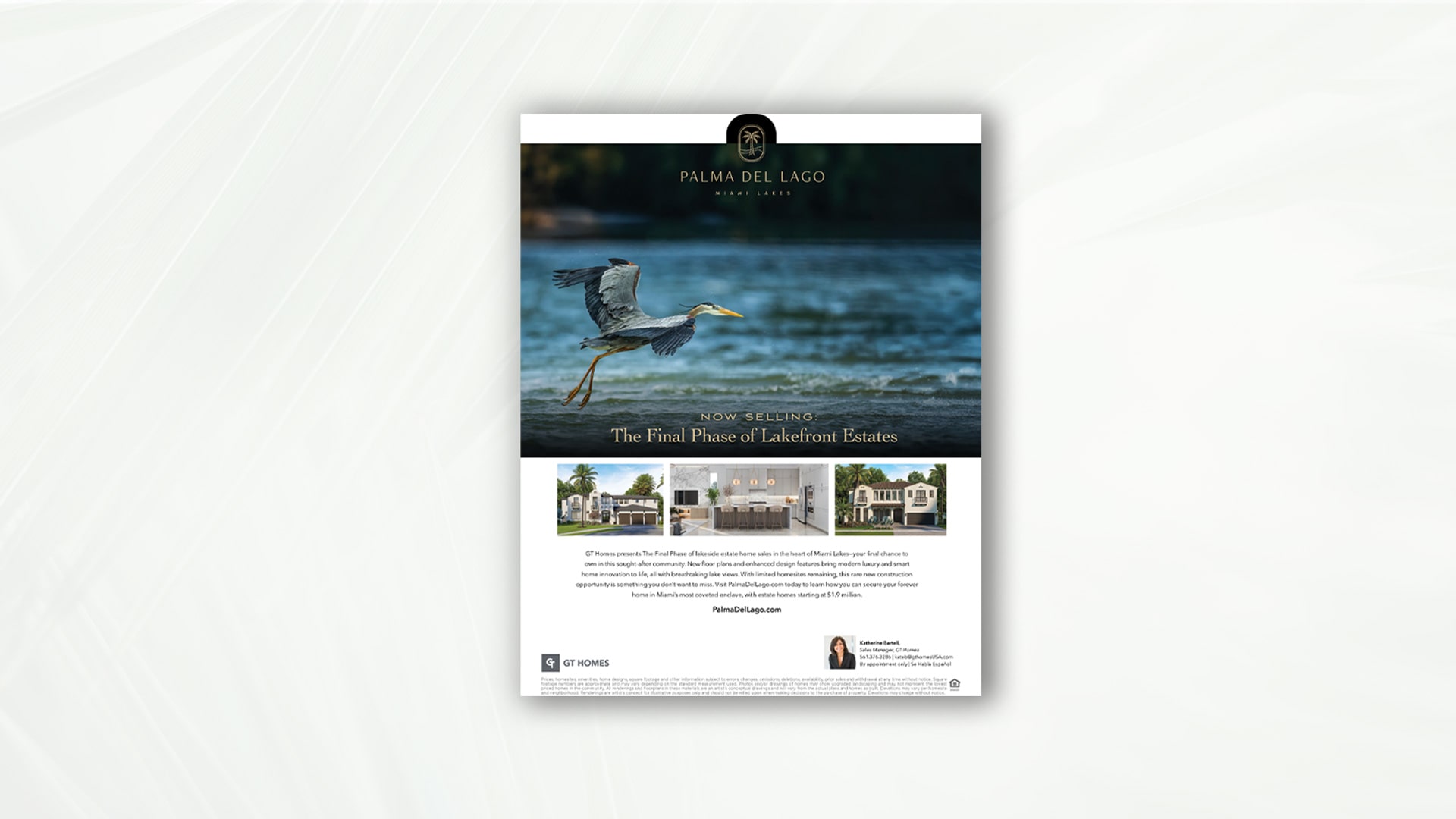 Palma del Lago Print Design