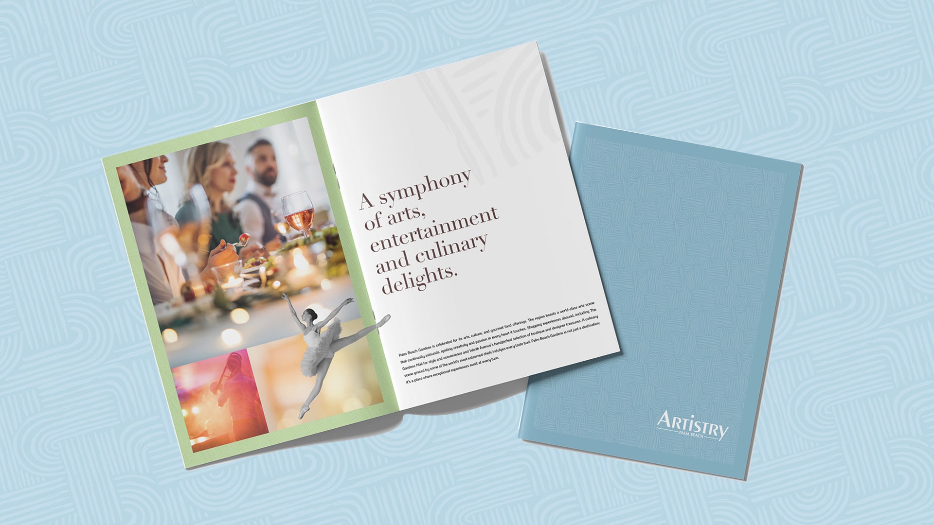Artistry Palm Beach Print Design