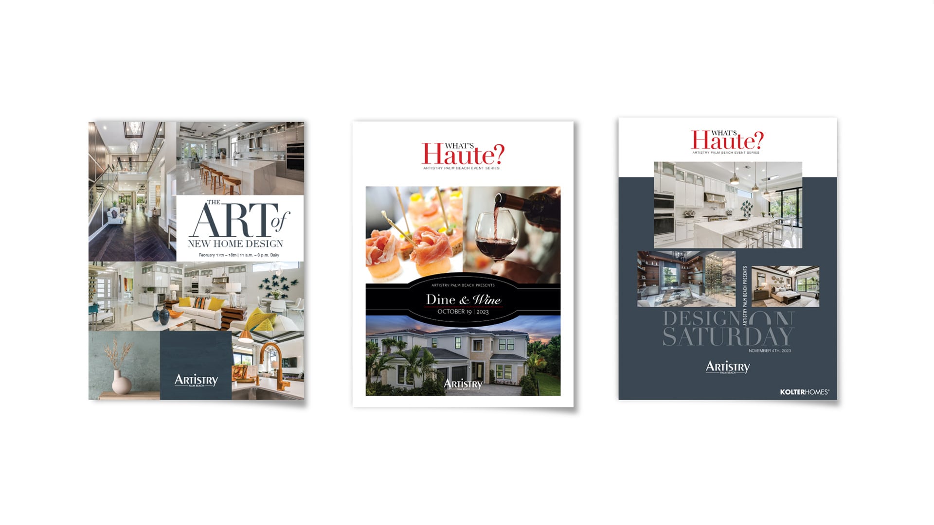 Artistry Palm Beach Print Design