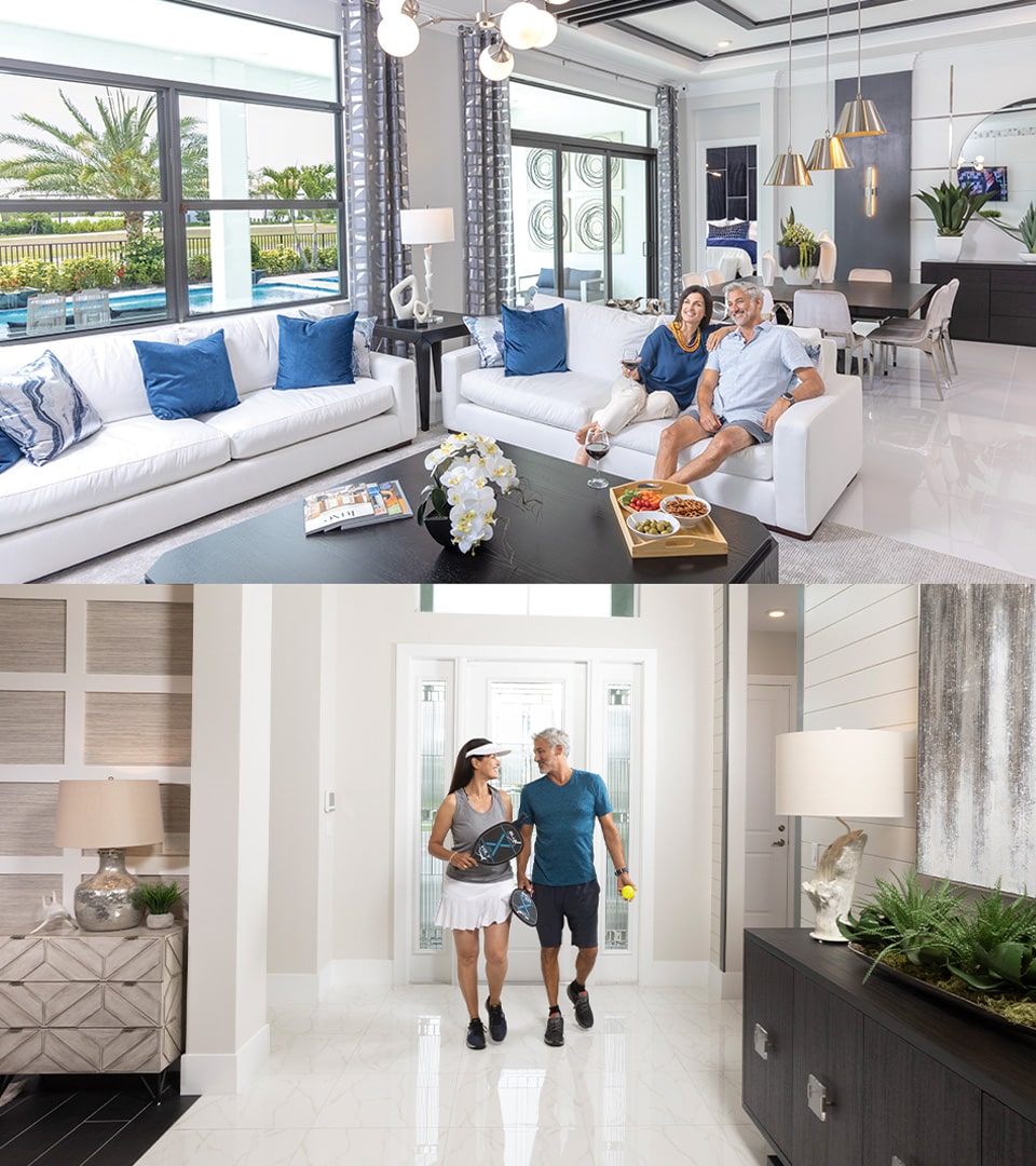 Cresswind Palm Beach Print Design