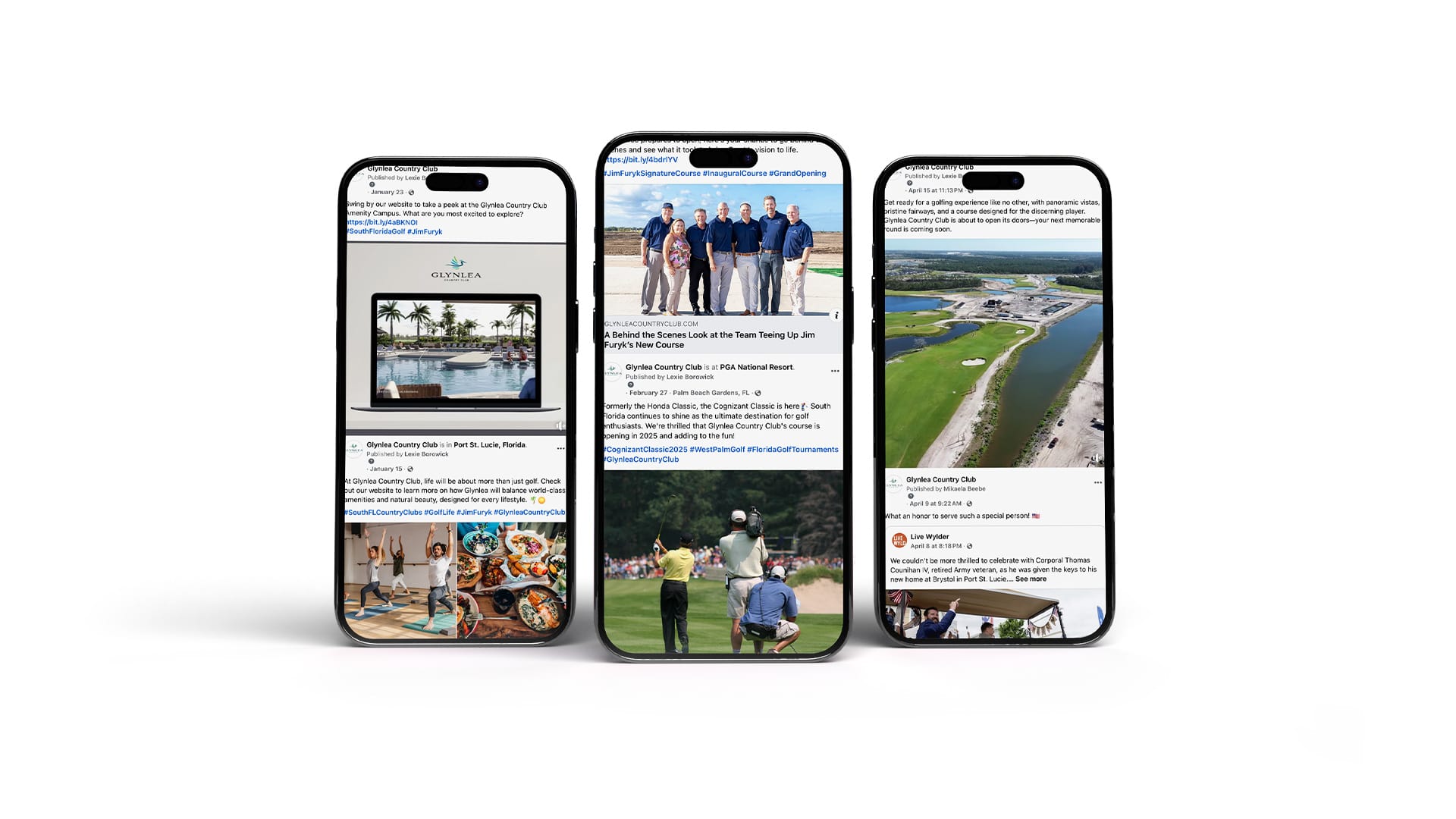 Glynlea Country Club Digital Design