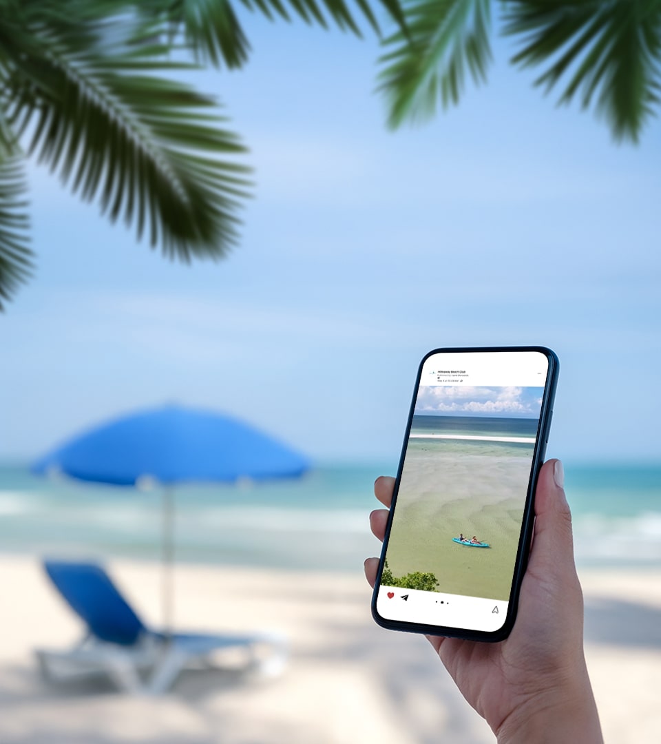 Hideaway Beach Club Digital Design