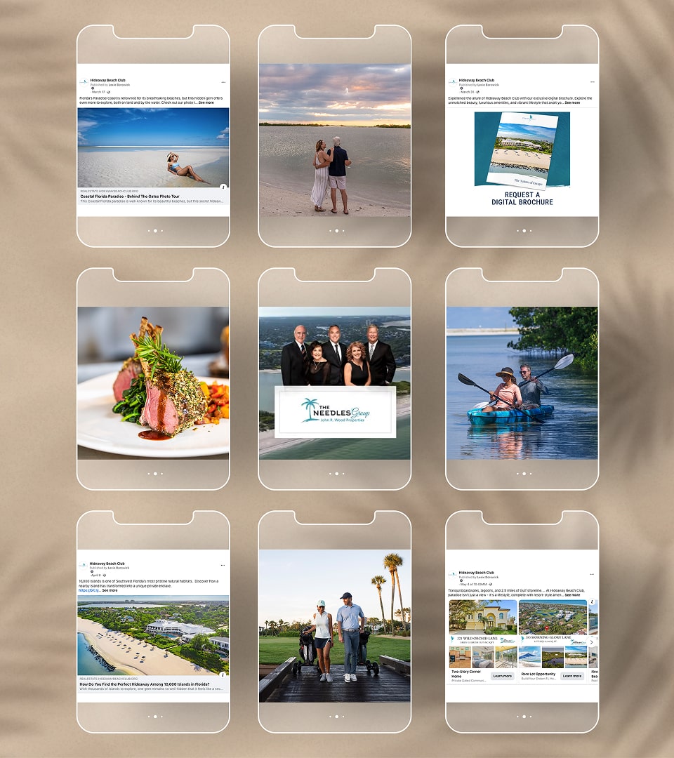 Hideaway Beach Club Digital Design