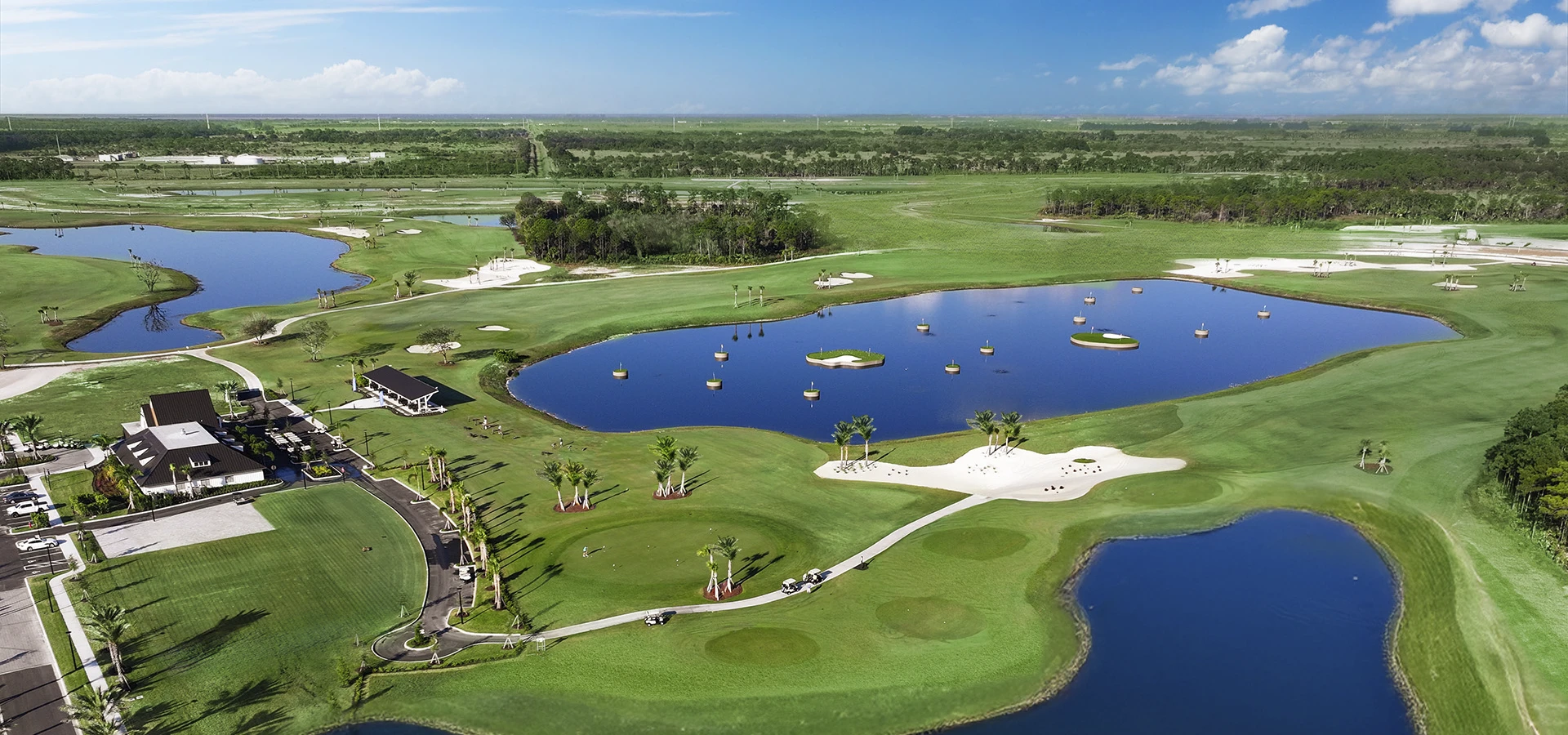 aerial of the Glynlea Country Club