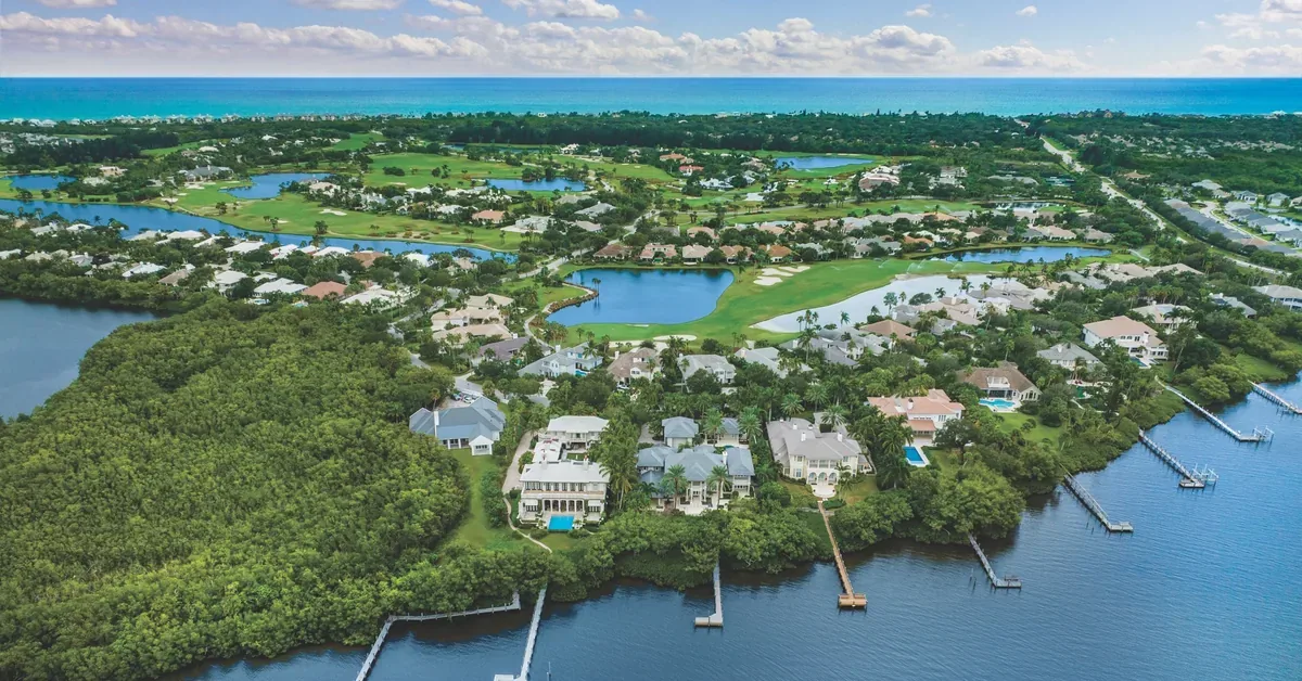 Orchid Island Club Real Estate Aerial