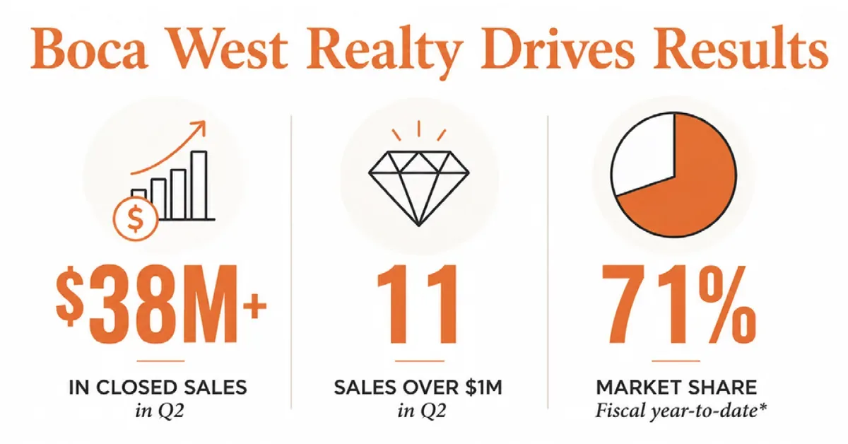 Boca West Realty Q2 Results