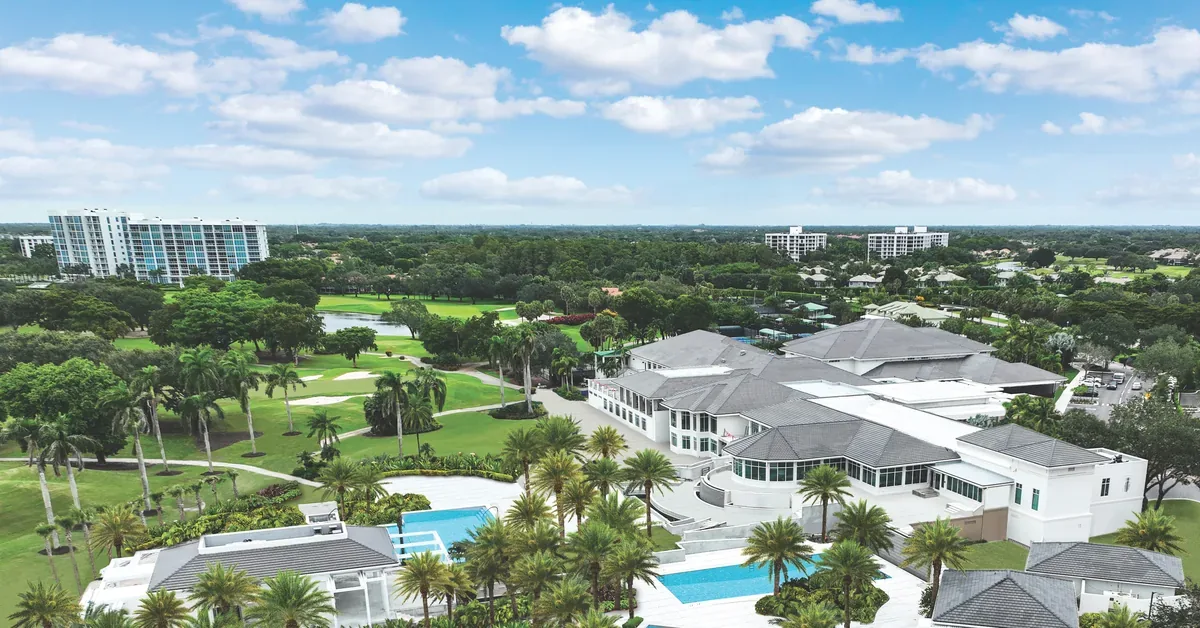 Boca West Aquatic Center View