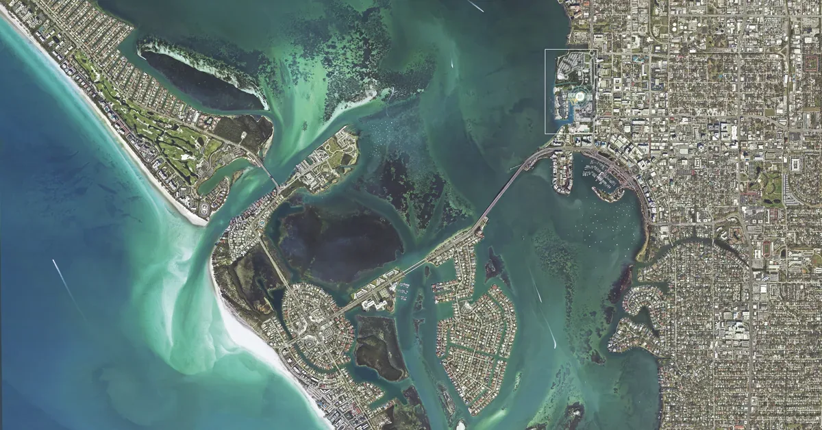 Sarasota Aerial 1000 Blvd Drone