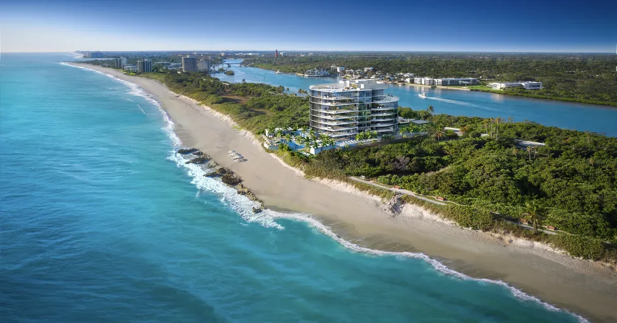 Seaglass Jupiter Island Beach View
