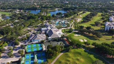 Aerial Of the Boca West community